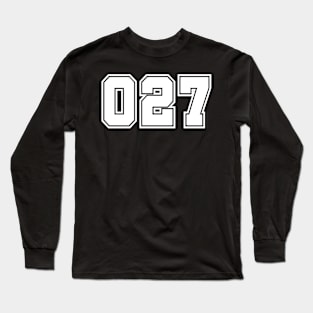 Collectible Numbered Tee Collection: Find Your Number! Long Sleeve T-Shirt